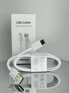 Кабель для быстрой зарядки SAMSUNG 2A USB A TO C (1.5m) белый