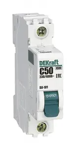 DEKraft Автоматический выключатель 50А 1