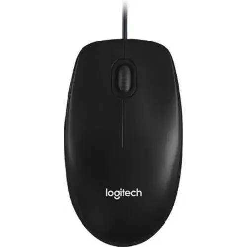 Проводная Мышь Logitech M100 1000 dpi, Серый для ПК / ноутбука
