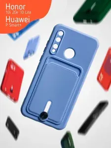 Чехол на Honor 10I/20I/20 Lite/P Smart Plus с карманом