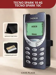 Чехол на Техно Спарк10 / 10С книжка