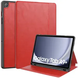 Чехол для Samsung Galaxy Tab A9+ 11" (2023) красный Business series