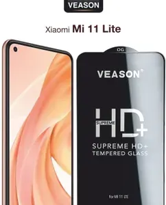 Защитное стекло VEASON для Xiaomi Mi 11 Lite / 6.55 дюйма (с олеофобным покрытием на ксиоми ми 11 лайт)