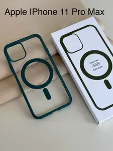 Чехол для Apple iPhone 11 Pro Max, MagSafe, зеленый
