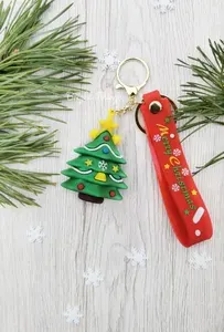 Брелок для ключей и рюкзака / Новогодняя Ёлка / Christmas Tree