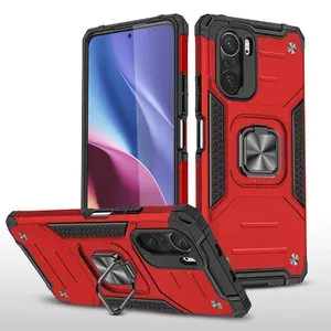 Противоударный чехол Legion Case для Xiaomi Poco F3 / Mi 11i (красный)