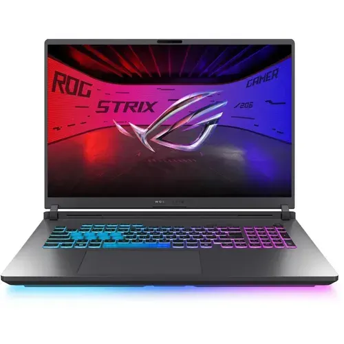 ASUS Asus ROG Strix G18 G815LR Игровой ноутбук 18", Intel Core Ultra 9 275HX, RAM 64 ГБ, SSD 2000 ГБ, NVIDIA GeForce RTX 5070 Ti для ноутбуков (12 Гб), Windows Pro, (90NR0LT1-M00390/64GB/2TB/W11P), серый, Русская раскладка