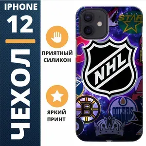 Чехол на iphone 12 Хоккей НХЛ