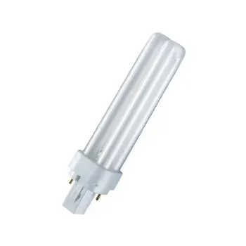 OSRAM DULUX D 18 W/830 G24d-2 лампа компактная люминесцентная 18W 1200Lm теплый белый