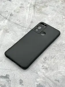Чехол для INFINIX HOT 12i (черный), Матовый, качественный силикон / NEYPO / защита на ИФИНИКС ХОТ 12и