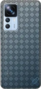 Силиконовый чехол на Xiaomi 12T / 12T Pro / Сяоми 12Т / 12Т Про с 3D принтом "Magic Squares" прозрачный