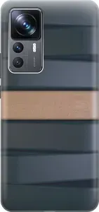 Силиконовый чехол на Xiaomi 12T / 12T Pro / Сяоми 12Т / 12Т Про с принтом "Бежевая доска"