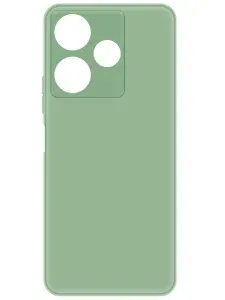 Чехол-накладка Krutoff Silicone Case для Xiaomi Redmi 13/Poco M6 4G зелёный