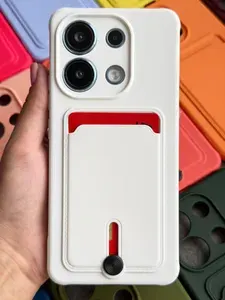 Redmi NOTE 13 4G белый с карманом для карт.