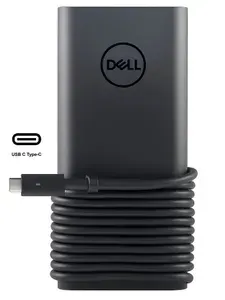 Зарядное устройство для ноутбука Dell, Latitude 5521-8063, 20V - , (Штекер: Type-C) 130 Вт Slim Round