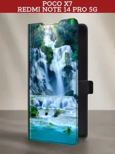 Чехол на Поко Х7 / Редми Нот 14 Про 5G книжка