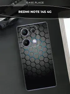 Силиконовый чехол на Redmi Note 14S 4G / Редми Нот 14S 4G стильный