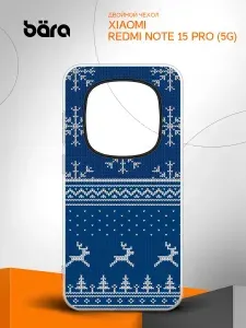 Двойной чехол на Xiaomi Redmi Note 15 Pro (5G) / Cяоми Редми Ноте 15 Про (5G) с рисунком Девушка с тату "попа"