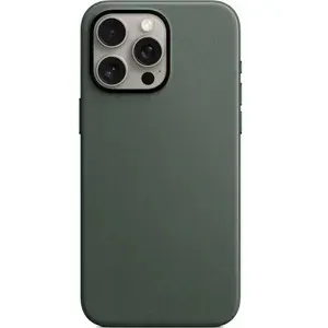 Чехол для iPhone 15 ProMax; K-DOO Mag Elite FineWoven зеленый