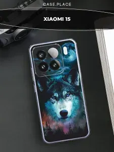 Чехол на Xiaomi 15 волк