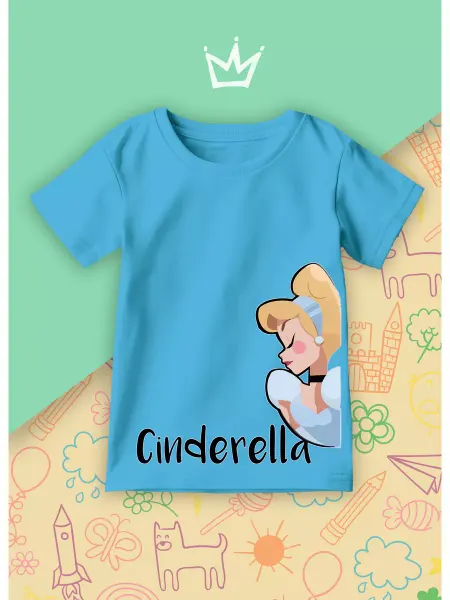 Каждому Своё Детская Футболка Золушка Принцесса Cinderella Disney