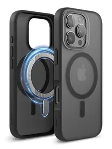 Чехол Elago HYBRID MagSafe на Apple iPhone 16 Pro Max из пластика и силикона, ударопрочный, с функцией Магсейф, матовый серый. Товар уцененный