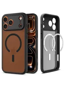 Чехол Spigen на iPhone 17 Pro / Айфон 17 Про ,Ultra Hybrid Magsafe (ACS10349), матовый, бортики для защиты камеры и дисплея