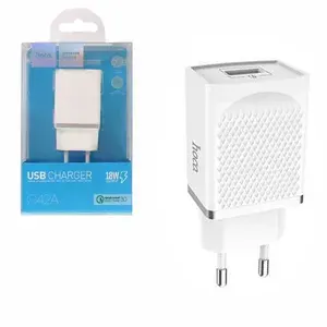 Сетевое зарядное устройство для SAMSUNG 18W / быстрая зарядка для телефона Самсунг, Xiaomi, Redmi, Huawei, Honor и другие