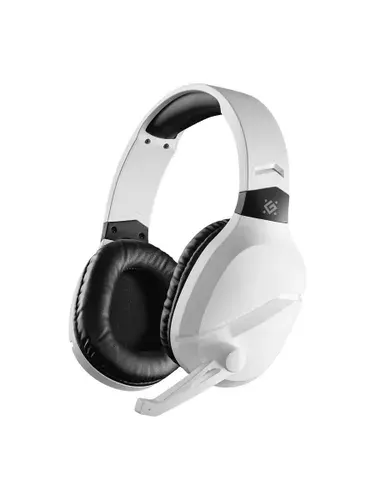 Гарнитура беспроводная DEFENDER Phantom PRO BT/2.4G белый (микрофон, Bluetooth, Jack 3.5mm, Type-C) (64580)