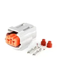 Разъем (колодка, фишка) 2 контактный (2 pin) 6195-0003 катушек зажигания, датчиков Mazda