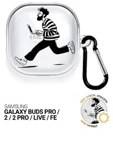Чехол на Samsung Galaxy Buds Pro / 2 / 2 Pro / Live / FE с принтом В погоне за задачами, hst