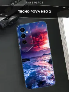 Силиконовый чехол на Tecno Pova Neo 2 / Техно Пова Нео 2 море