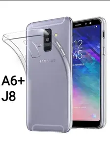 Samsung Galaxy A6 Plus A6+ 2018 j8, j8+ j800 a605 прозрачный чехол накладка бампер самсунг галакси а6 +, ж8