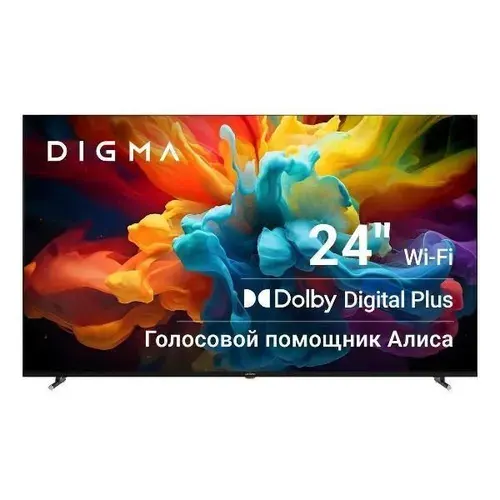 Digma Телевизор DM-LED24SBB32 24″ HD, черный