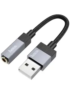 Адаптер-переходник с USB на AUX 3.5 / Переходник для наушников на ПК, ноутбук, / Адаптер AUX 3.5 / Адаптер USB / Переходник Jack 3.5 для IOS, Android. Товар уцененный