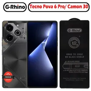 Защитное стекло G-Rhino для TECNO Pova 6 Pro и TECNO Camon 30