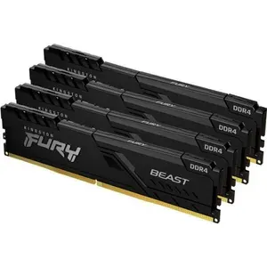 Kingston Fury Оперативная память Beast Black DDR4 3600 МГц DDR4, 3600 МГц, 4 x 8 ГБ (KF436C17BBK4/32)
