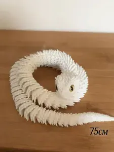 Игрушка 3D змея 75 см Чёрный