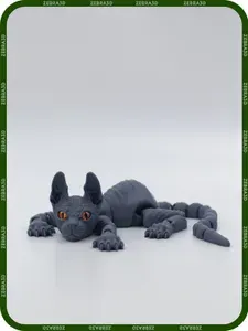 Кот Сфинкс Подвижный/ 3д Игрушка Подвижная / Подарки