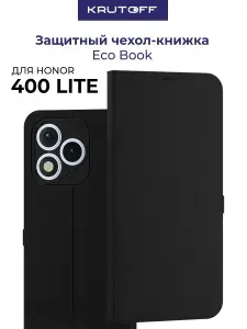Чехол-книжка Krutoff Eco Book для Honor 400 Lite черный