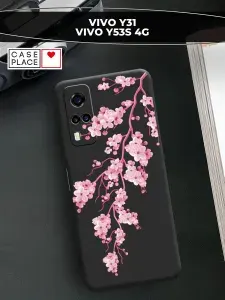Чехол на Виво Y31 / Y53s 4G сакура