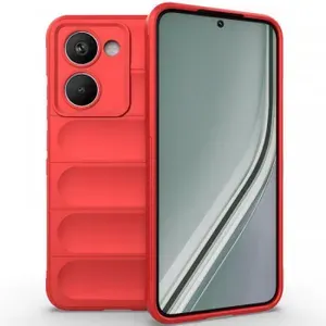 Flex Silicone Противоударный чехол для Realme P3 Ultra 5G с защитой камеры и микрофиброй
