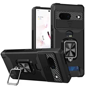 Противоударный чехол Сard Reader Case для Google Pixel 7 (черный)
