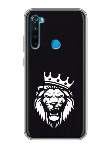 Чехол для Xiaomi RedMi Note 8 с принтом лев мужской принт на Сяоми Редми Нот 8