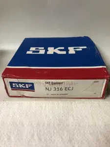 SKF Подшипник автомобильный, диаметр 80 мм, арт. NJ316.ECJ