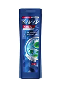 Шампунь для мужчин Clear Men антибактериальный эффект Ледяная свежесть с ментолом 400 мл