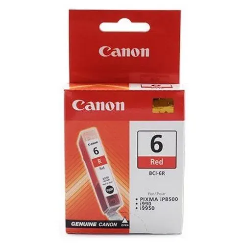 Картридж для струйного принтера Canon BCI-6R (8891A002) red красный