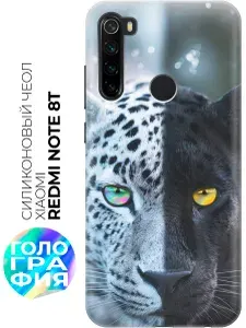 Силиконовый чехол на Xiaomi Redmi Note 8T с принтом "Тень горного ветра"