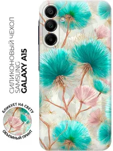 Чехол на Samsung Galaxy A15 с принтом "Лёгкое дуновение"