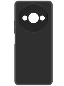 Чехол-накладка Krutoff Soft Case для Xiaomi Redmi A3x/A3/Poco C61 черный